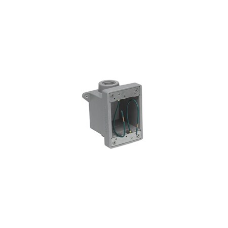 Woodhead FD BOX 3/4 GRAY 453